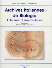 Archives Italiennes de Biologie n. 4 2012