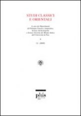 Studi classici e orientali (2005)