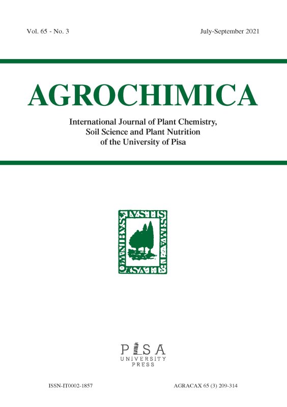 Agrochimica 3 2021