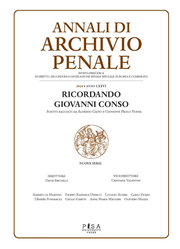 Ricordando Giovanni Conso