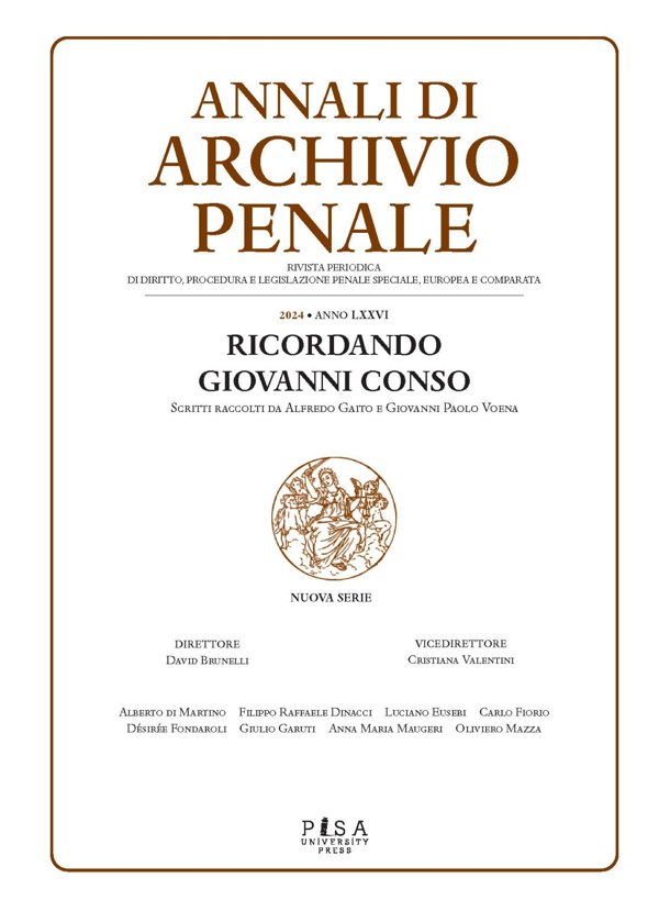 Annali di Archivio Penale 2024