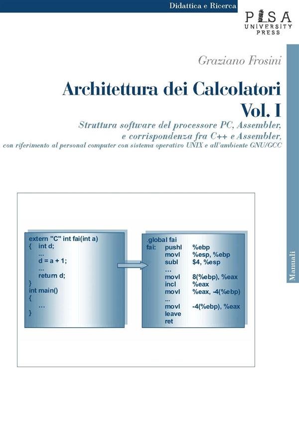 Architettura dei Calcolatori - Vol. I
