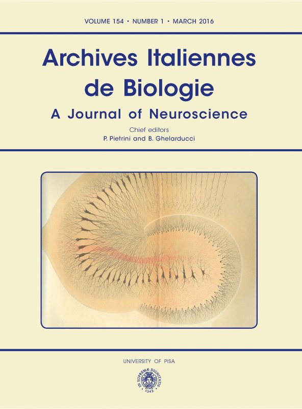 ARCHIVES ITALIENNES DE BIOLOGIE