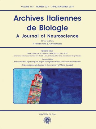 ARCHIVES ITALIENNES DE BIOLOGIE N. 2/3 2015