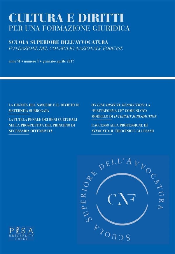 Cultura e diritti 1/2017