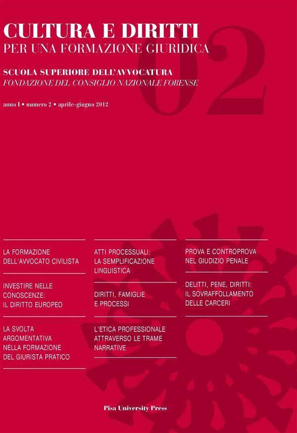 Cultura e Diritti 2 2012