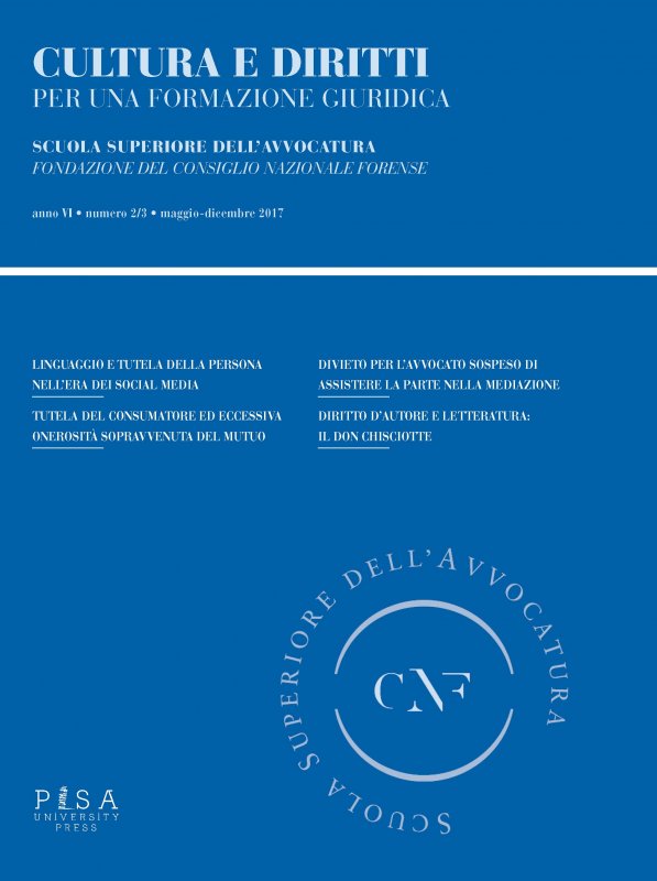 Cultura e diritti 2-3 2017