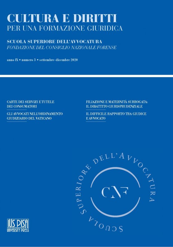 Cultura e diritti n. 3/2020