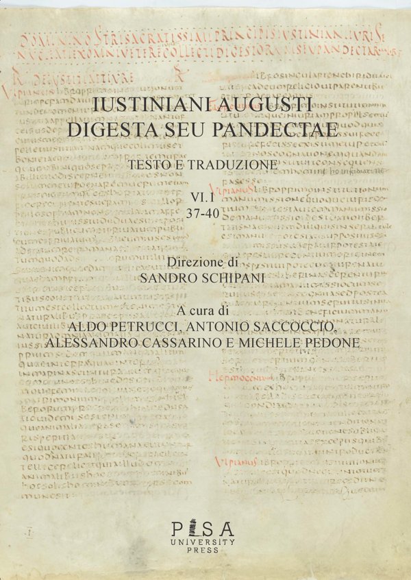 Iustiniani Augusti Digesta seu Pandectae