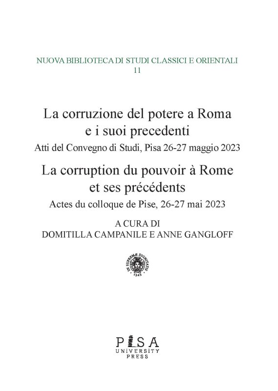 La corruzione del potere a Roma e i suoi precedenti