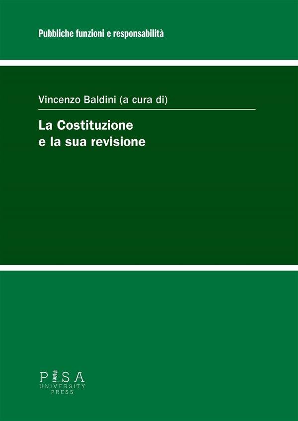 La Costituzione e la sua revisione