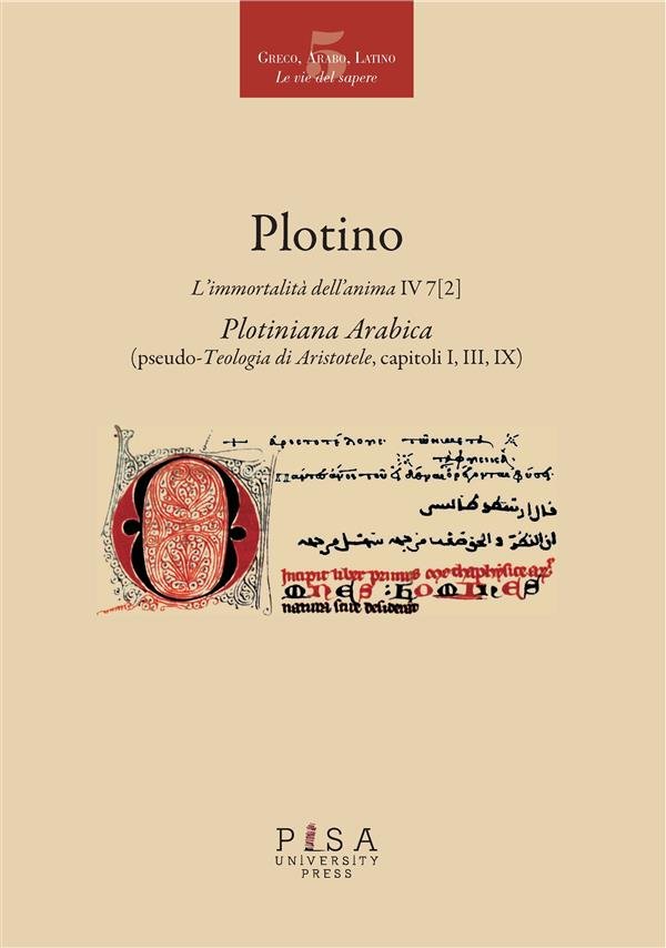 Plotino, L&apos;immortalità dell&apos;anima