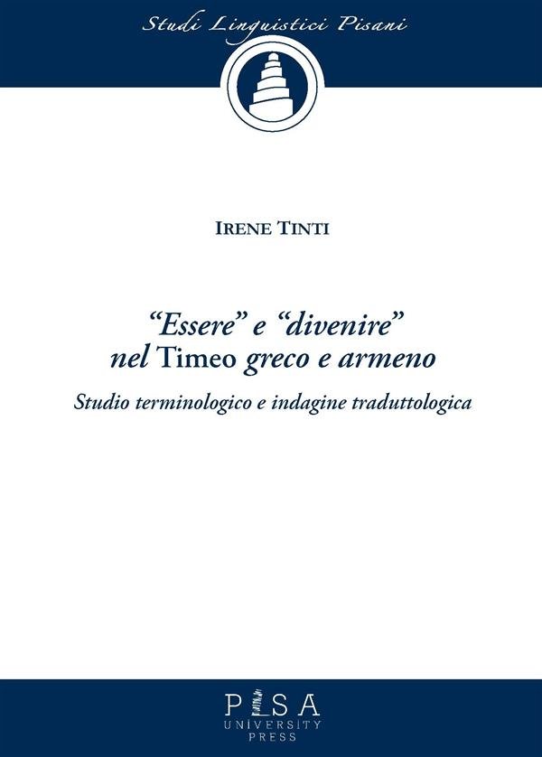 "Essere" e "Divenire" nel Timeo greco e armeno