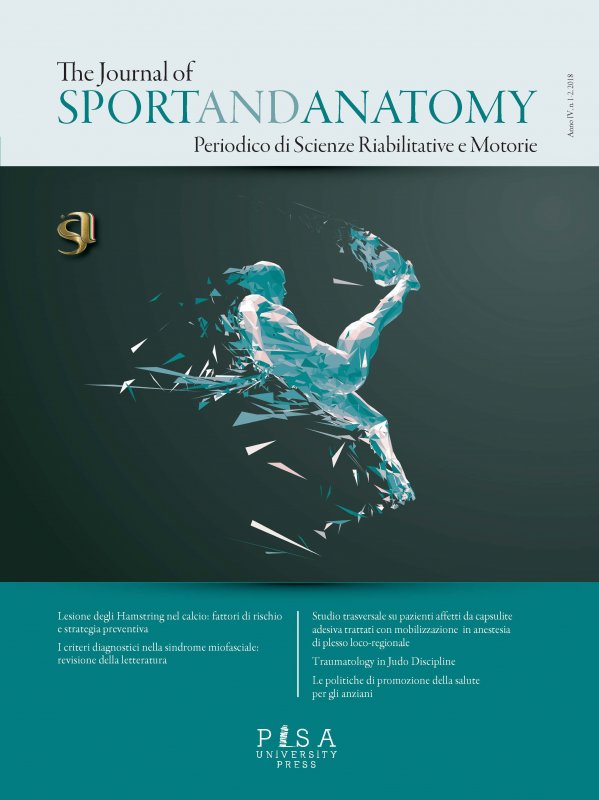 Sport and Anatomy 1-2 2018