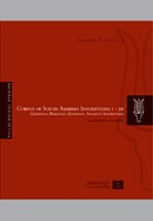 Corpus of South Arabian Inscriptions I - III