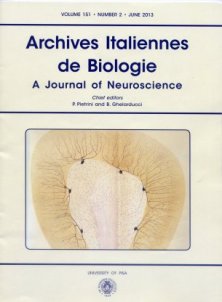 ARCHIVES ITALIENNES DE BIOLOGIE n. 2 2013 - VOL. 151 N. 2 2013