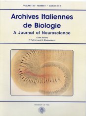 Archives Italiennes de Biologie n. 1 2012 - A Journal of Neuroscience
