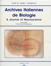Archives Italiennes de Biologie n. 4 2012 - A Journal of neurosciences