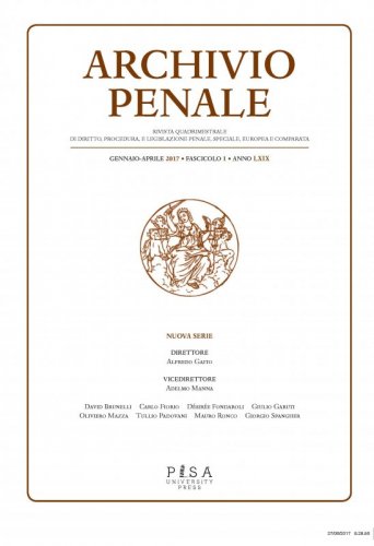 ARCHIVIO PENALE1/2017