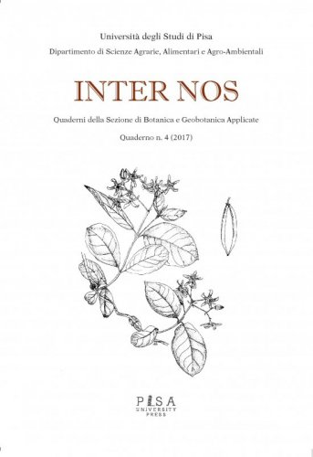 INTER NOS 4/2017 - Quaderni della sezione di botanica e geobotanica applicate