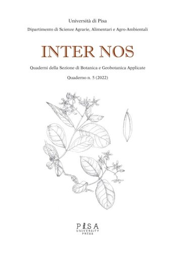 Inter Nos 5/2022 - Quaderni della sezione di botanica e geobotanica applicate