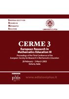 Cerme3 - European Research in Mathematics Education 3. CD-ROM
