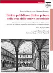 Diritto pubblico e diritto privato nella rete delle nuove tecnologie - Atti del Seminario congiunto tra il Dottorato in diritto privato e la scuola di Dottorato in giustizia costituzionale e diritti fondamentali (Pisa, 26 giugno 2009)
