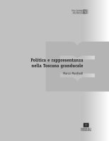 Politica e rappresentanza nella Toscana granducale