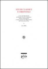 Studi classici e orientali (2006) - Vol. 52
