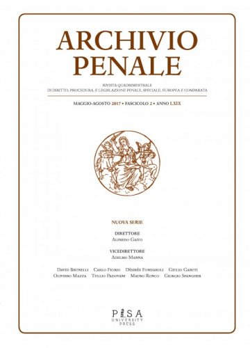Archivio Penale 2-2017