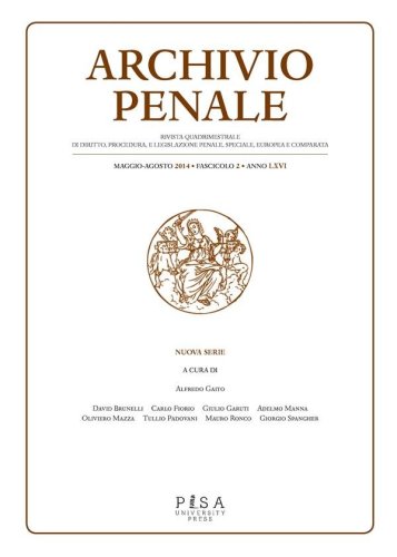 Archivio Penale - 2/2014