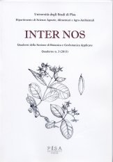 Inter Nos - Quaderni della sezione di botanica e geobotanica applicate. n. 3 2013