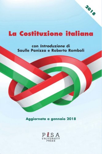 La Costituzione Italiana - aggiornata a gennaio 2018