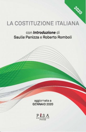la Costituzione italiana - aggiornata a Gennaio  2020