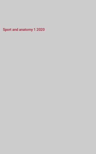 Sport and anatomy 1 2020
