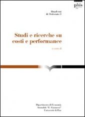 Studi e ricerche su costi e performance