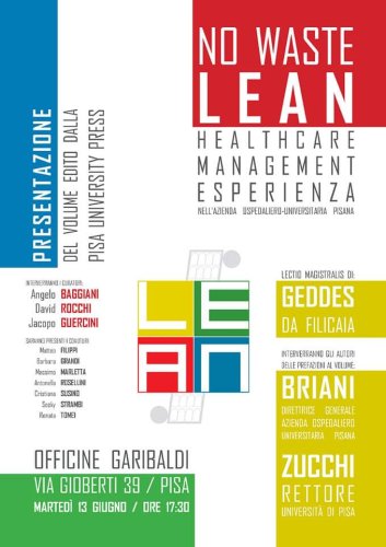 Presentazione "No Waste" - Pisa-Officine Garibaldi, 13.06.2023